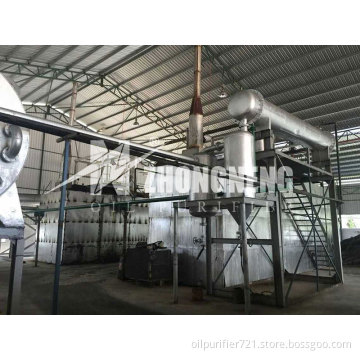 waste diesel oil distillation system